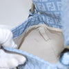 Secondhand Fendi Baguette Blue Canvas Bag
