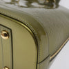 Secondhand Louis Vuitton Alma Beige Patent Leather Bag