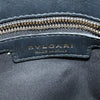 Secondhand Bulgari Leoni Grey Leather Bag