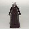 Secondhand Louis Vuitton Lockit Purple Leather Bag