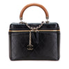Chanel Large Quilted Lambskin Knock On Wood Vanity Case Secondhand