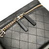 Chanel Large Quilted Lambskin Knock On Wood Vanity Case Secondhand
