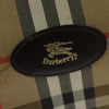 Secondhand Burberry Haymarket Beige Canvas Bag