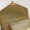 Secondhand Louis Vuitton Monceau Brown Patent Leather Bag