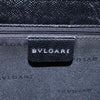 Secondhand Bulgari Logo Mania Black Leather Bag