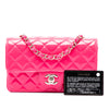 Chanel Mini Rectangular Classic Patent Single Flap Secondhand