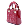 Dior Mini Patent Cannage Lady Dior Secondhand
