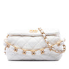 Chanel CC Quilted Lambskin Hobo Secondhand