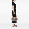 Burberry Smoke Check Coated Canvas Brooklyn Hobo Secondhand