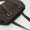 Secondhand Bulgari Logo Brown Canvas Bag
