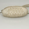 Secondhand Miu Matelassé Gold Leather Bag
