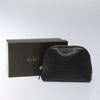 Secondhand Gucci Cosmetic pouch Black Leather Bag