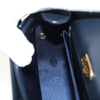 Secondhand Cartier Sapphire line Navy Leather Bag