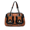 Fendi Medium Leather B Bag Top Handle Bag Secondhand