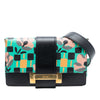 Secondhand Prada Floral Printed Leather Plex Ribbon Crossbody