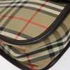 Secondhand Burberry Nova Check Beige Canvas Bag