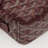 Secondhand Goyard Cap vert Burgundy Canvas Bag