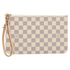 Secondhand Louis Vuitton Neverfull White Canvas Bag