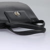 Secondhand Bulgari Logo Mania Black Leather Bag