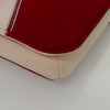 Secondhand Chanel Single flap Red Velvet Bag
