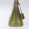 Secondhand Louis Vuitton Alma Beige Patent Leather Bag