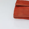 Secondhand Chanel Chocolate bar Red Suede Bag