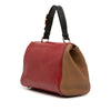 Fendi Tricolor Calfskin Silvana Top Handle Bag Secondhand