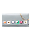 Fendi Studded Leather Wallet on Chain Secondhand