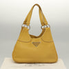 Secondhand Prada Vitello Yellow Leather Bag