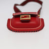 Secondhand Fendi Baguette Red Leather Accessories