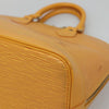 Secondhand Louis Vuitton Alma Yellow Leather Bag
