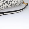 Secondhand Fendi Baguette White Canvas Bag