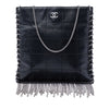 Chanel CC Choco Bar Lambskin Chain Fringe Crossbody Secondhand