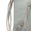 Secondhand Balenciaga Goatskin Motocross Classic Metallic Edge Clutch