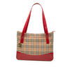 Burberry Haymarket Check Canvas Tote Secondhand