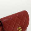 Secondhand Chanel Duma Red Leather Bag