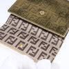 Secondhand Fendi Zucchino Gold Patent Leather Accessories