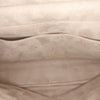 Fendi Zucca Shearling Double F Baguette Satchel Secondhand