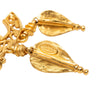 Chanel CC Gold Plated Filigree Fringe Drop Brooch Secondhand