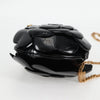 Secondhand Chanel Camélia Black Patent Leather Bag