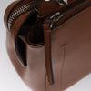 Secondhand Fendi Dot Com Brown Leather Bag
