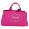 Secondhand Prada Canapa Pink Canvas Bag