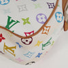 Secondhand Louis Vuitton Gracie White Canvas Bag