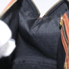 Secondhand Fendi Pequin Brown Canvas Bag