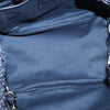 Secondhand Prada Canapa Navy Wood Bag