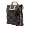 Chanel CC Canvas Clover Vertical Tote Secondhand