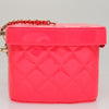 Secondhand Chanel Vanity Pink Patent Leather Bag