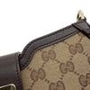 Gucci Mini GG Canvas Web Moon Side Shoulder Bag Secondhand
