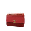 Chanel CC Tricolor Quilted Lambskin Single Flap Secondhand