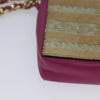 Secondhand Chanel Cc Beige Faux Fur Bag